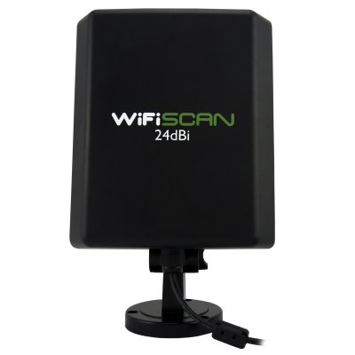 Wifiscan Ws2024e Adap High Power 2w 24dbi Ext